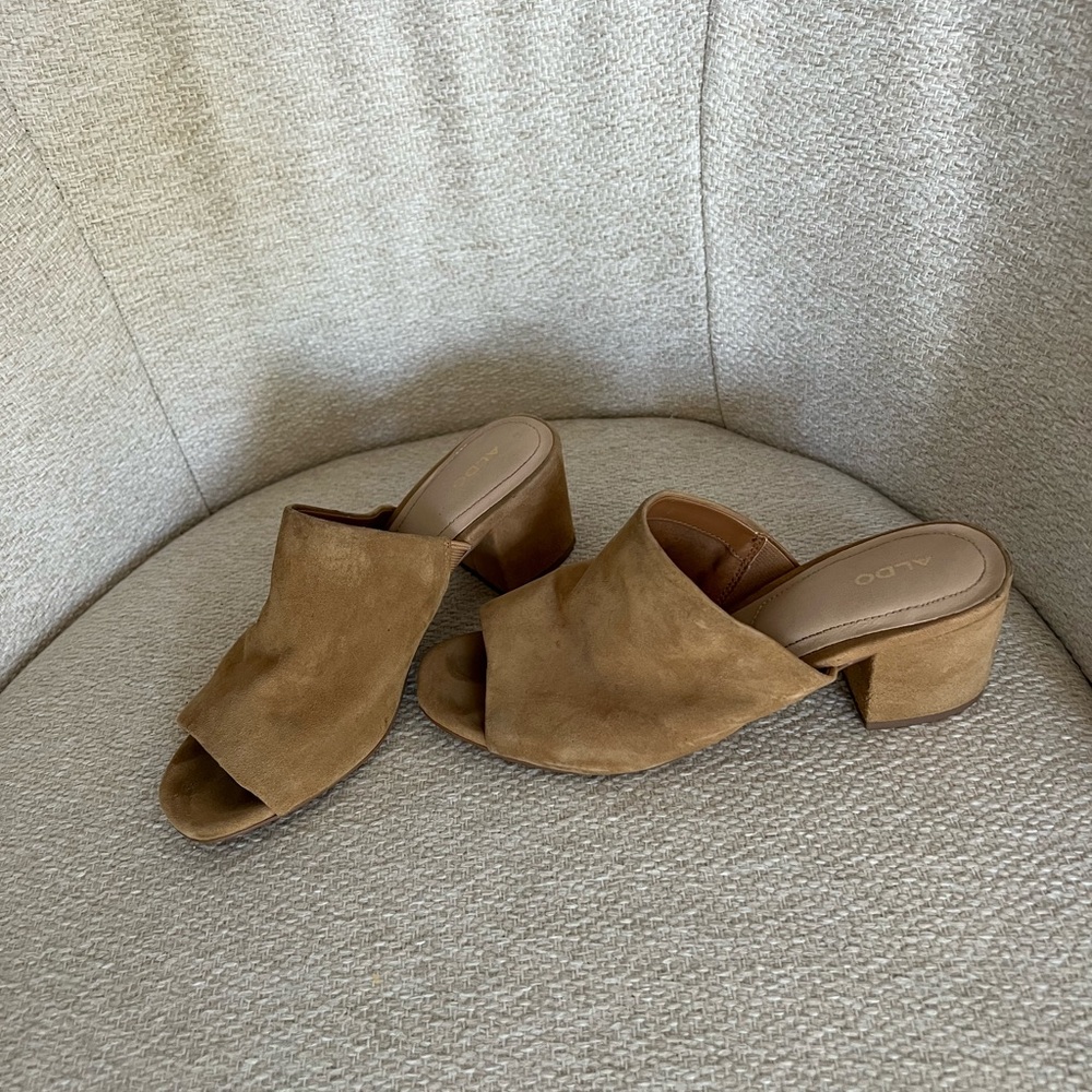 Suede Heels